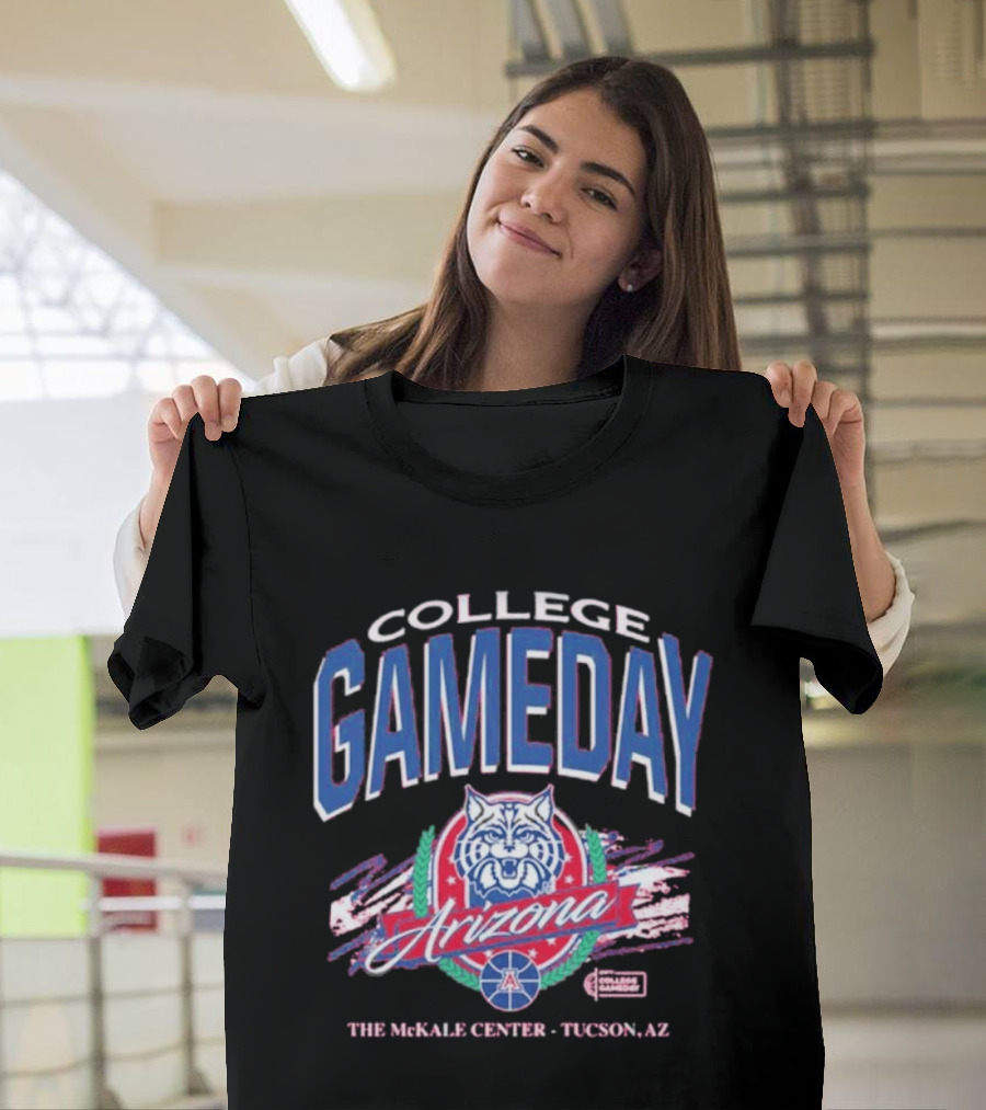 Arizona College Gameday Wildcats McKale Center Tucson AZ T-Shirt