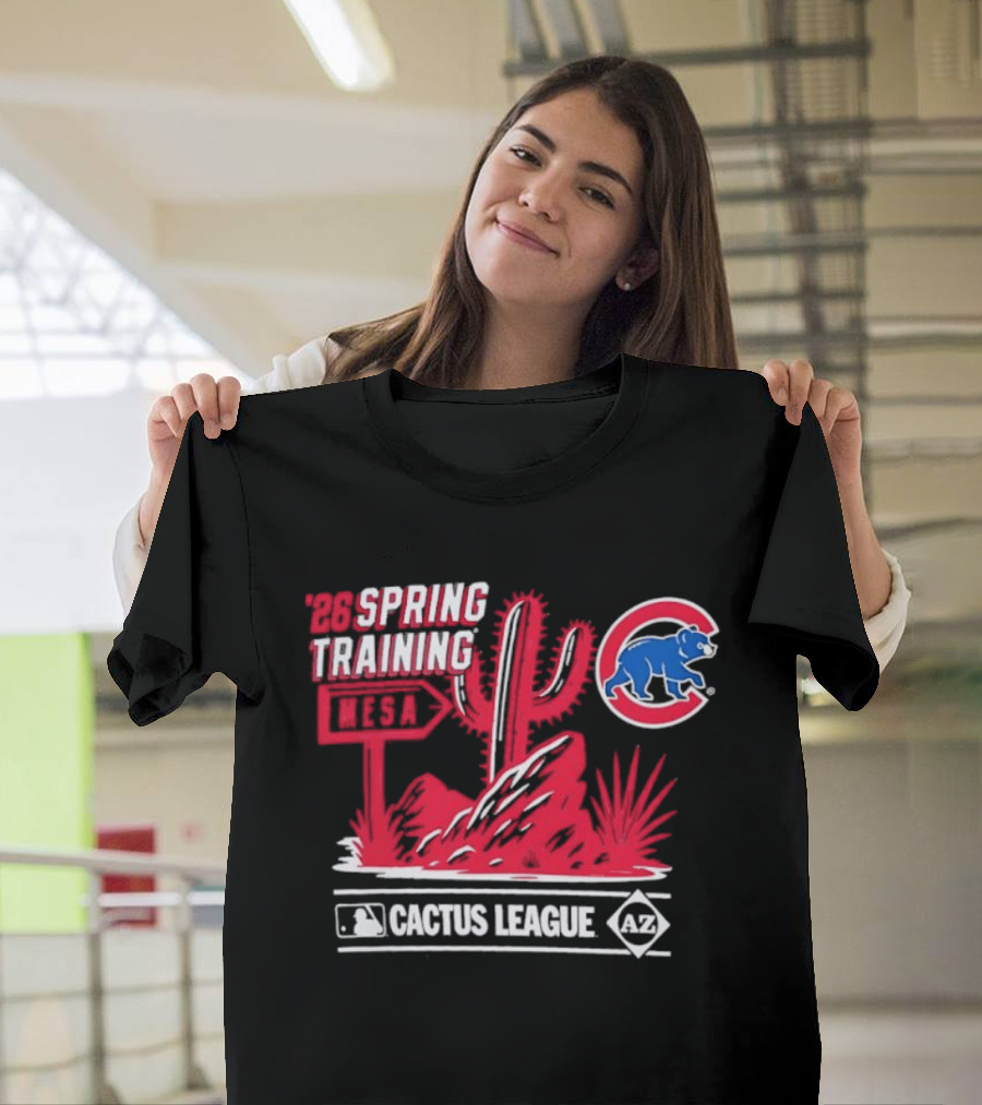 Chicago Cubs 2026 Cactus League Spring Training T-Shirt
