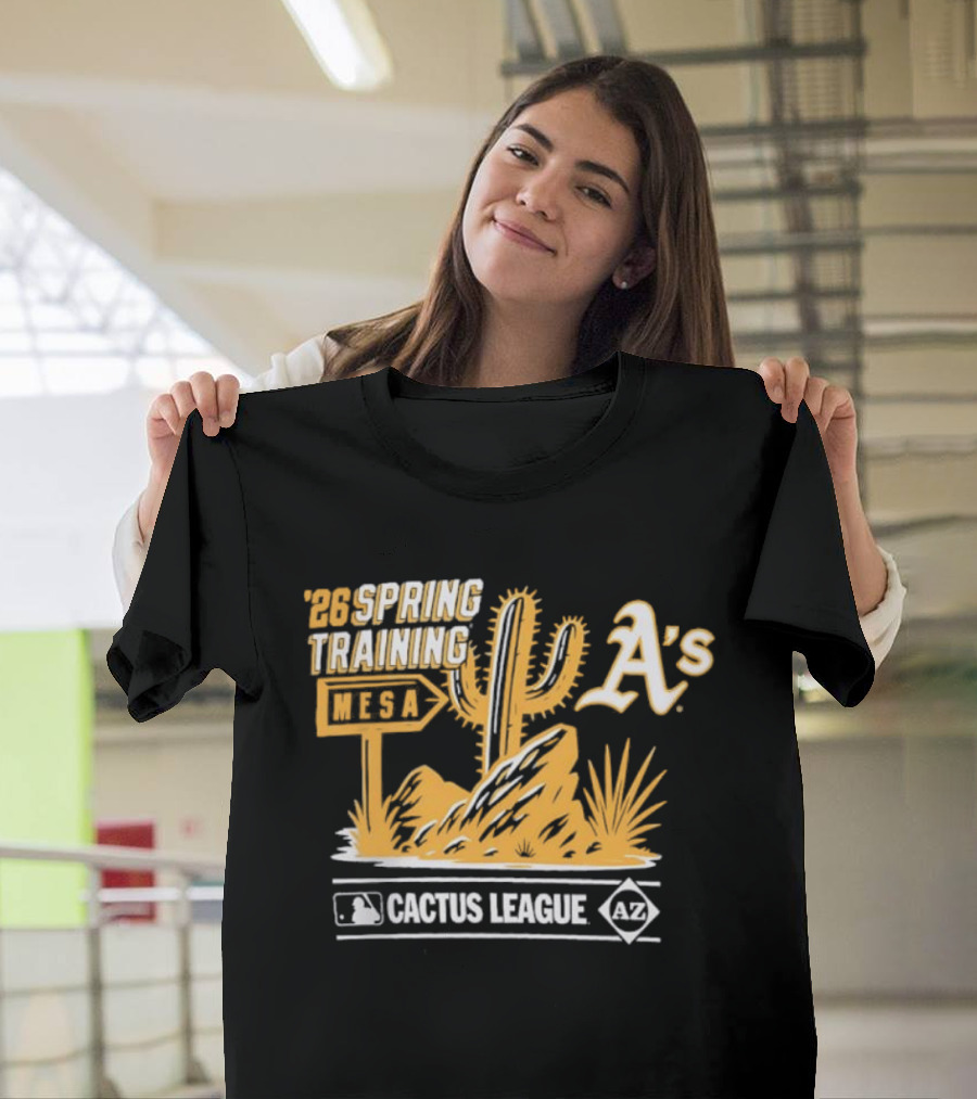 Oakland Athletics 2026 Spring Training Arizona Cactus League A's Baseball T-Shirt