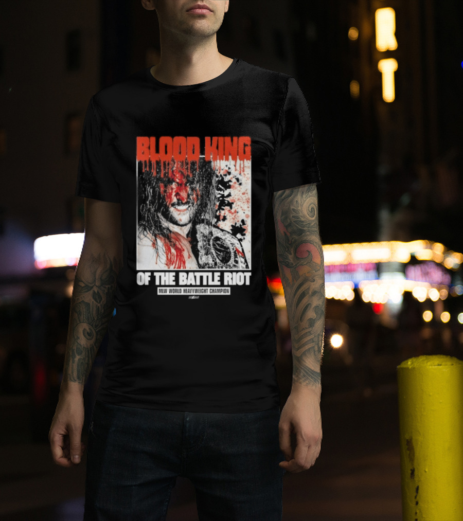 Blood King Of The Battle Riot Killer Kross T-Shirt
