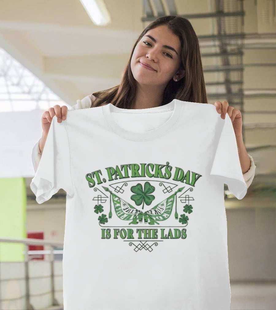 St. Patrick's Day Shamrock Celebration For The Lads T-Shirt