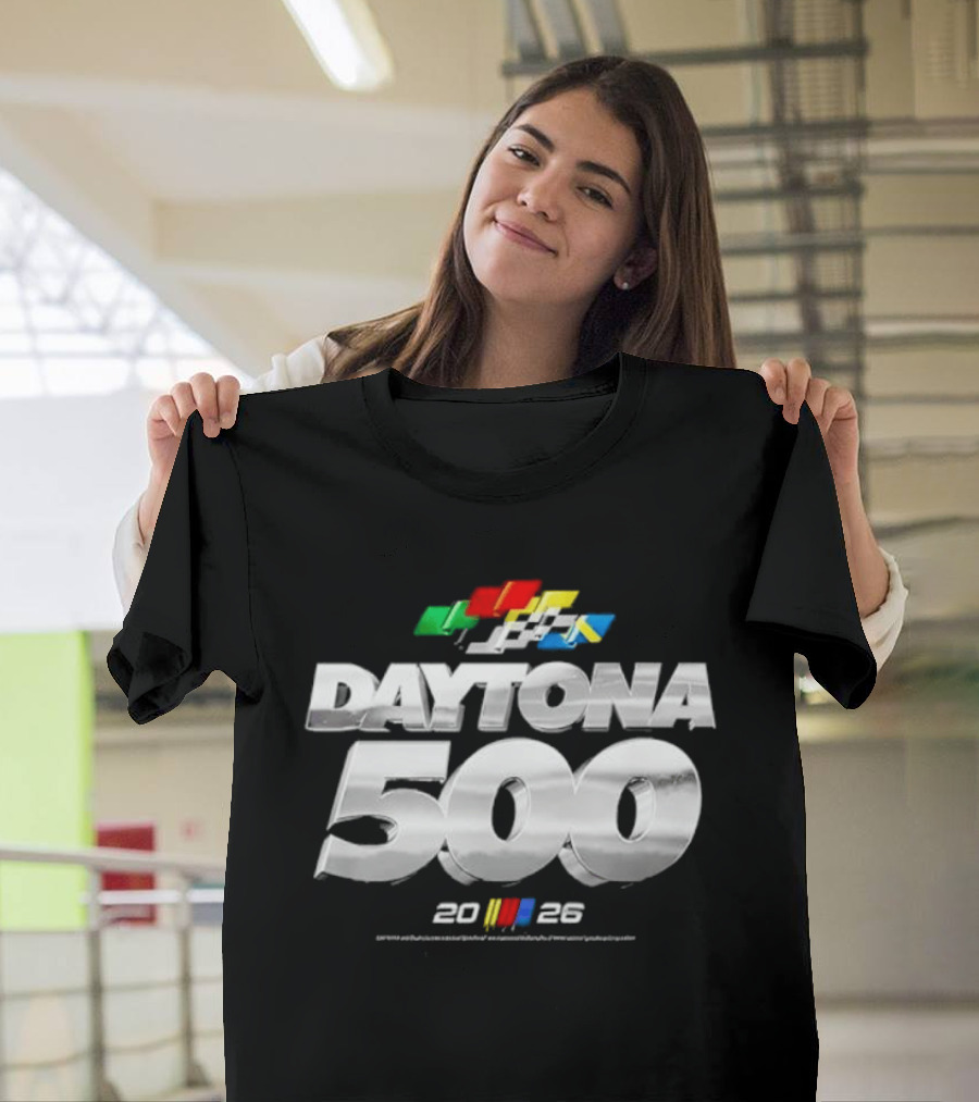 Nascar Daytona 500 Chrome Racing 2023 Edition T-Shirt