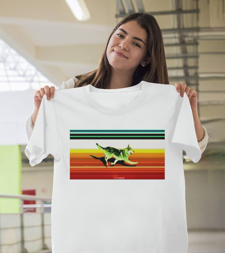 Nazgul The Wolfdog Omega Olympic Finish Stripes T-Shirt
