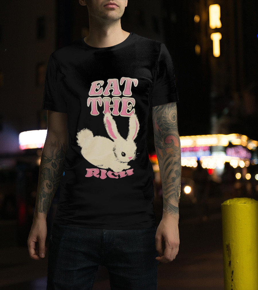 Eat The Rich Bunny T-Shirt