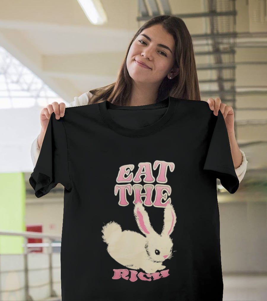 Eat The Rich Bunny T-Shirt