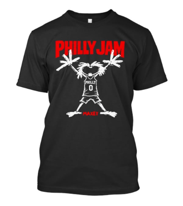 Philly Jam Maxey Stickman Philadelphia Philly 0 T-Shirt