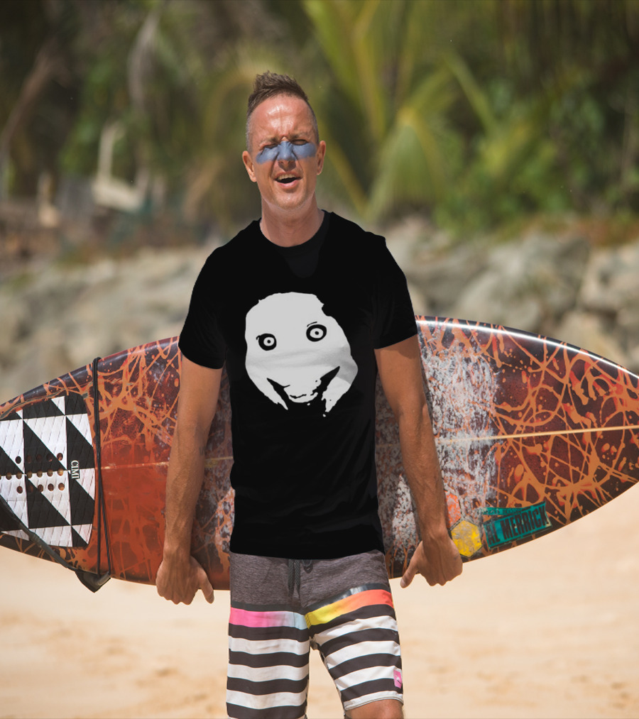 Remera Jeff The Killer Creepy Face Distorted Horror Meme T-Shirt