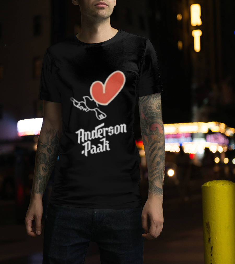 Anderson Paak Heart Bird T-Shirt