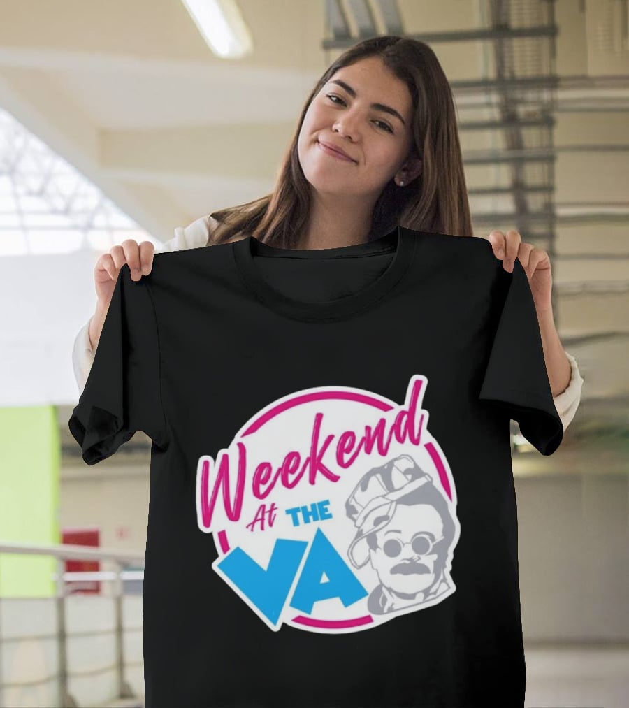 Weekend At The VA Iconic Silhouette Throwback T-Shirt