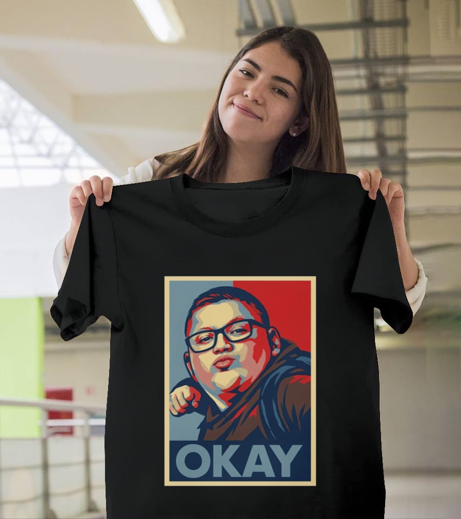 Okay Punch Kid Meme T-Shirt