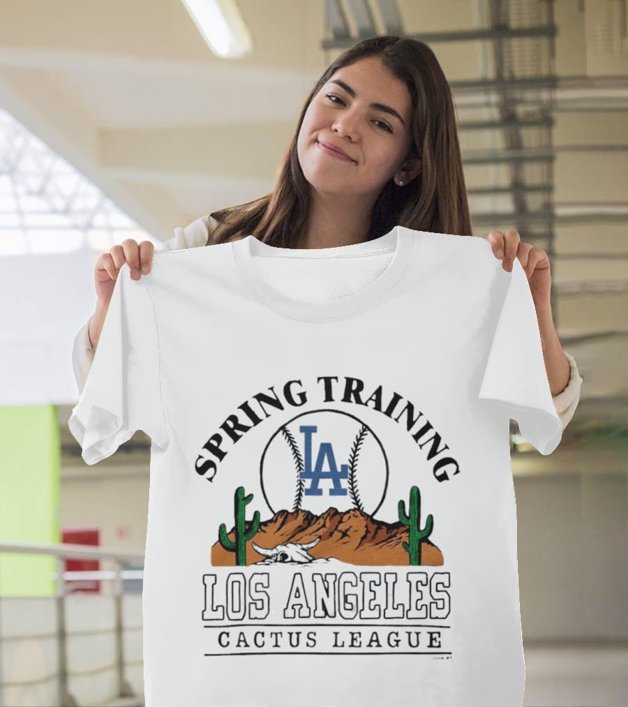 Los Angeles Dodgers Cactus League Spring Training 2026 Desert Baseball T-Shirt