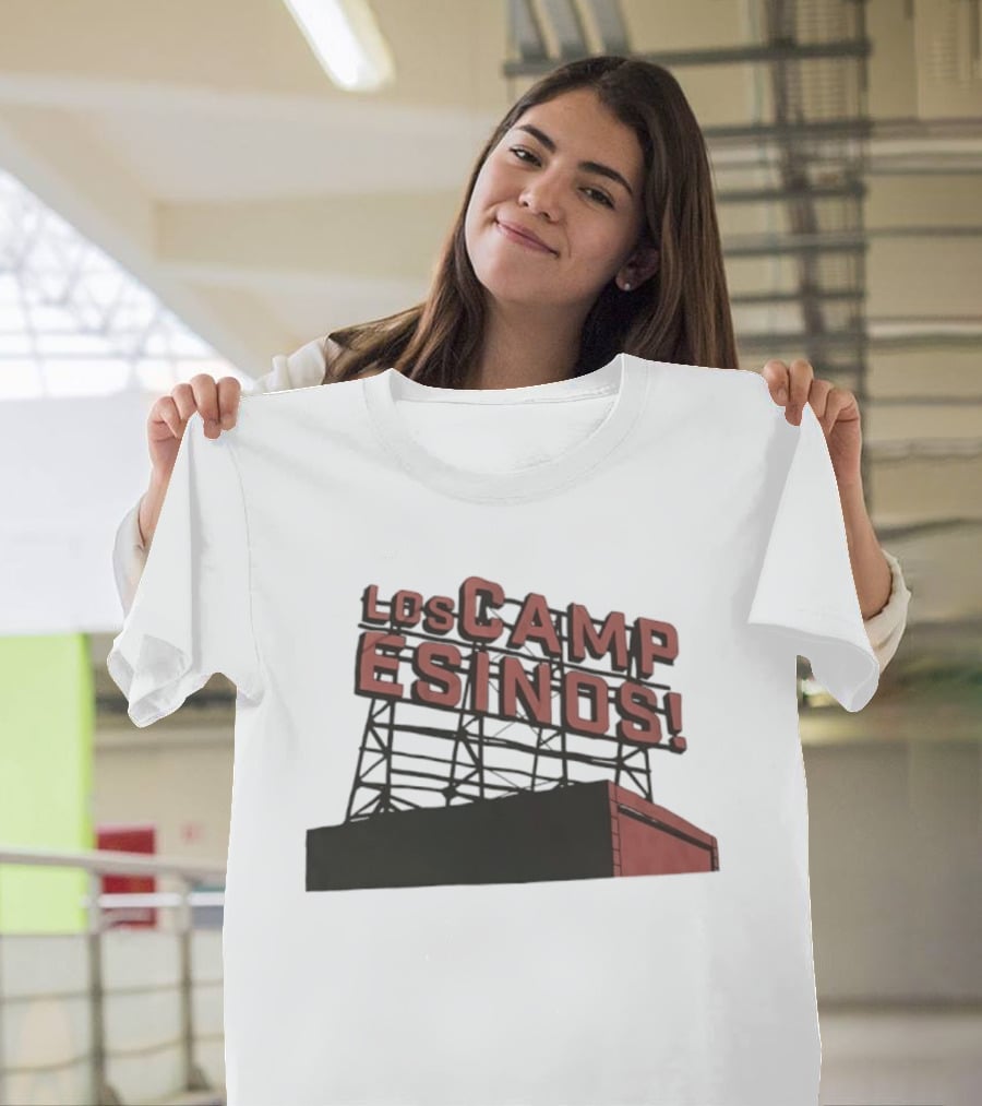 Los Campesinos Retro Marquee Sign T-Shirt