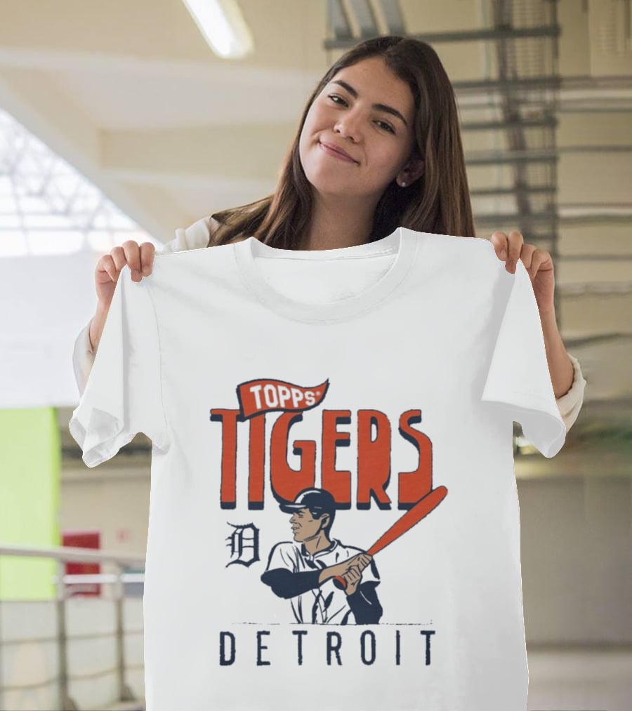 MLB Topps Detroit Tigers Raglan Player T-Shirt