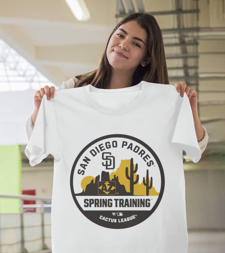 San Diego Padres Spring Training Cactus League Luxe Knit Levelwear T-Shirt