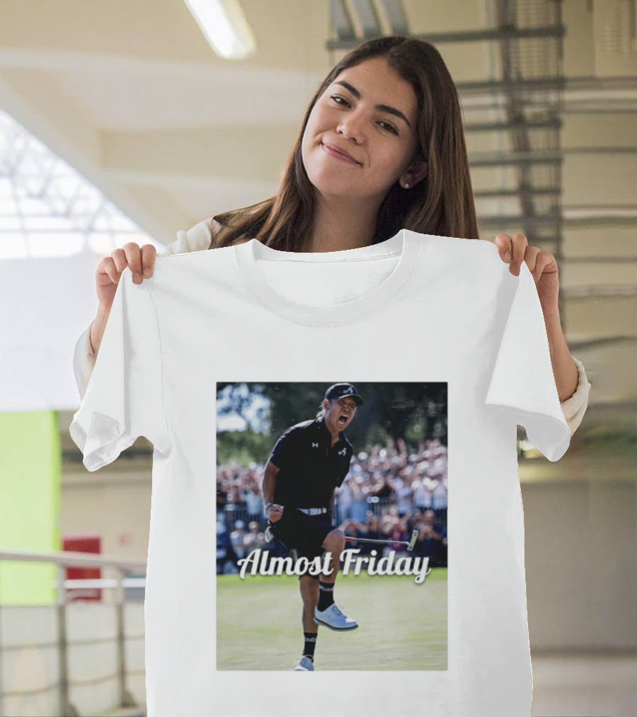 Anthony Kim Almost Friday Golf Comeback Celebration Moment T-Shirt