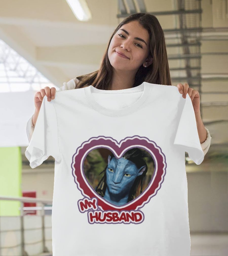 Jake Sully My Husband Avatar Heart Fan Favorite T-Shirt