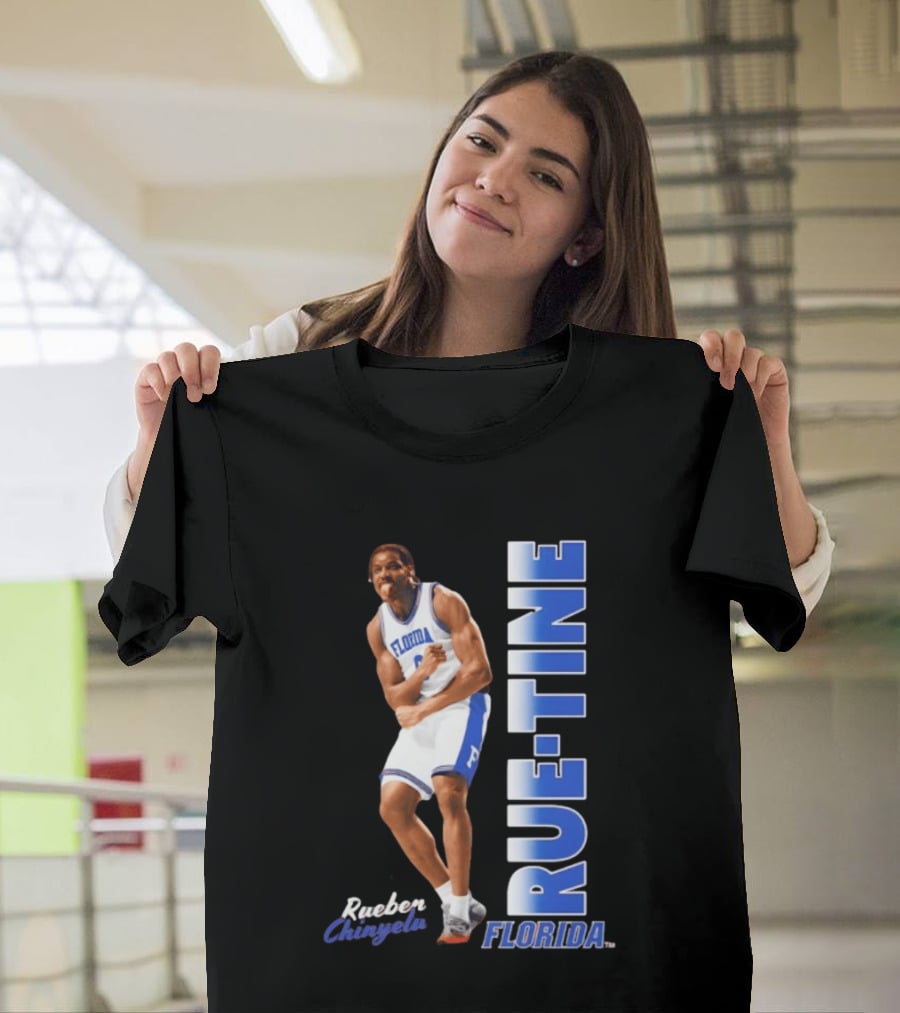 Rueben Chinyelu Florida Gators Rue Tine Basketball T-Shirt