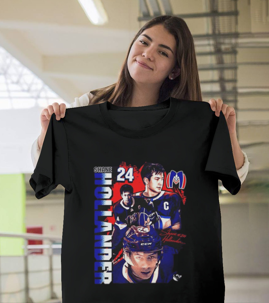 Shane Hollander 24 MLH Hockey Heated Rivalry Romantic T-Shirt