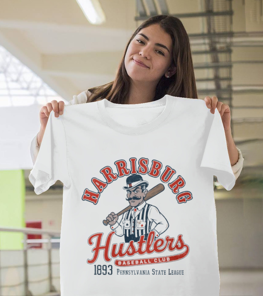 Harrisburg Hustlers Baseball 1893 Pennsylvania State League T-Shirt