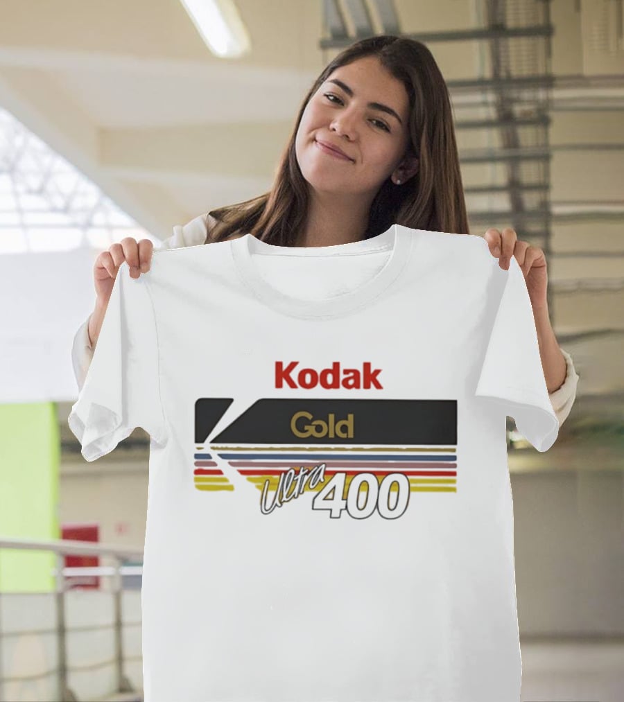 Kodak Gold Ultra 400 Vintage Camera Film T-Shirt