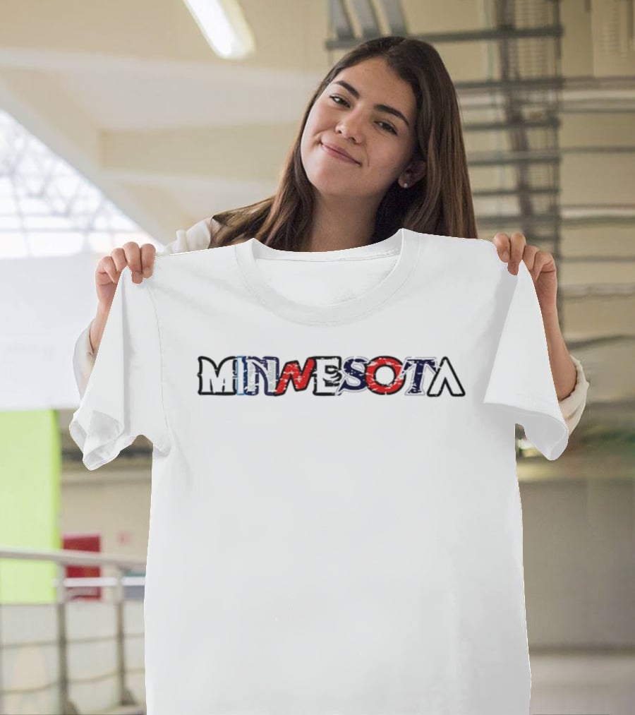 MINNESOTA American Flag T-Shirt