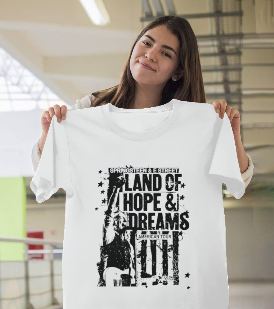 Springsteen E Street Land Of Hope And Dreams American Tour 2026 T-Shirt