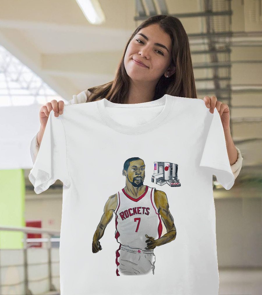 Kevin Durant Rockets Number 7 Basketball Fan T-Shirt