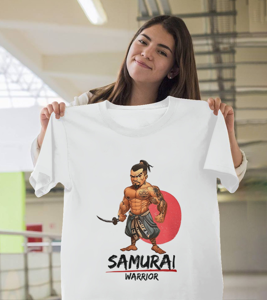 Samurai Warrior Strong Japanese T-Shirt