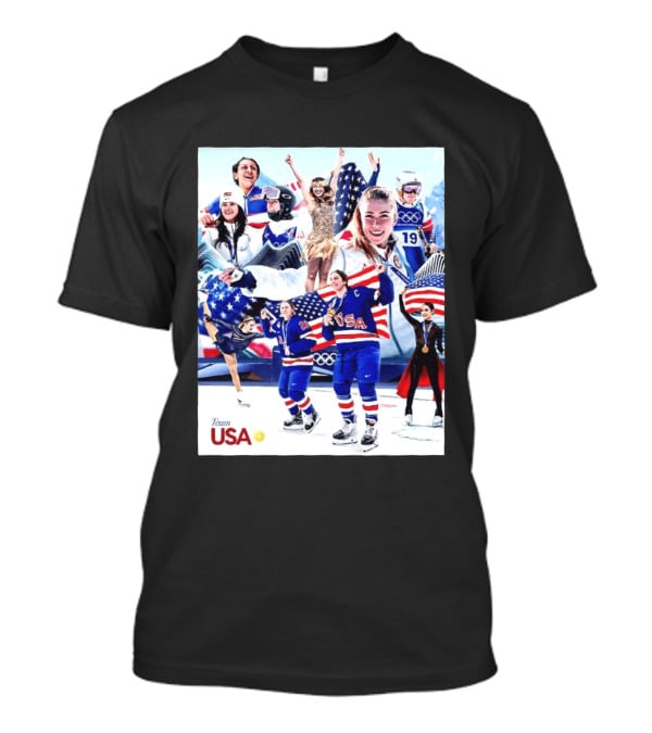 Team USA Dominated Winter Olympics Triumph T-Shirt