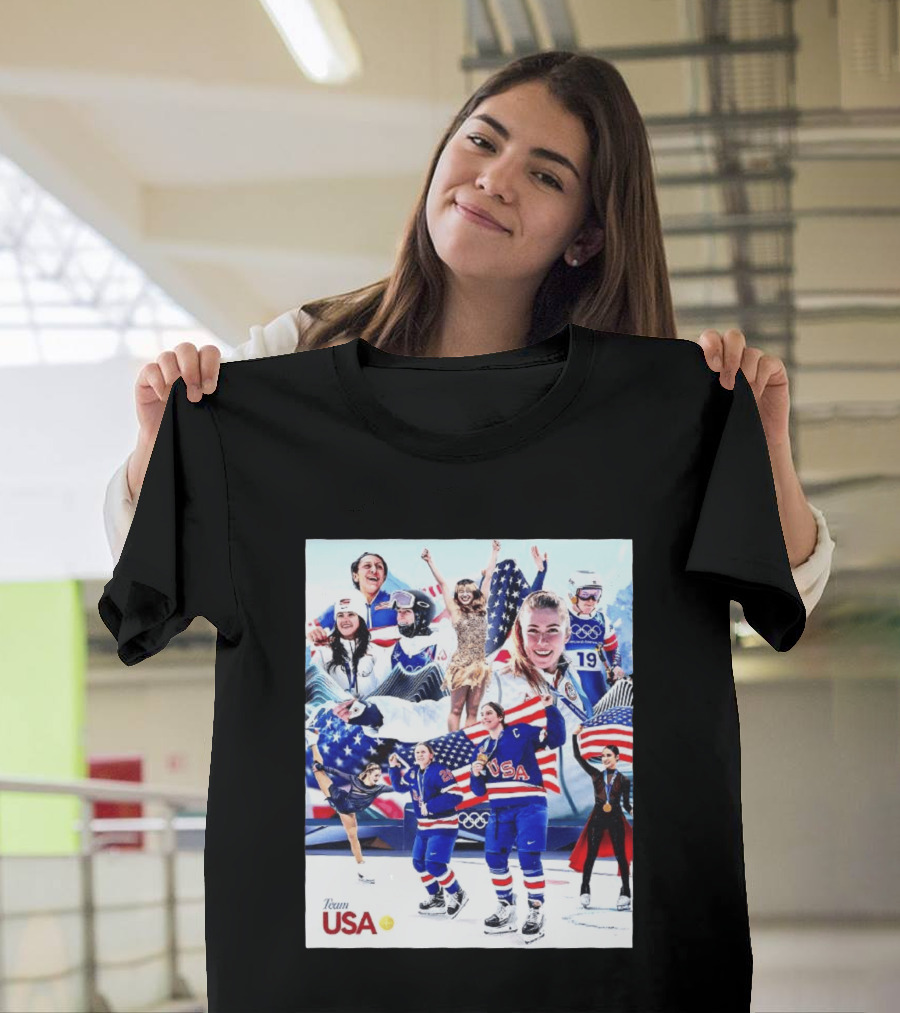 Team USA Dominated Winter Olympics Triumph T-Shirt