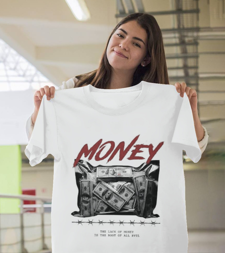 Money The Lack Of Money Is The Root Of All Evil Boombox T-Shirt