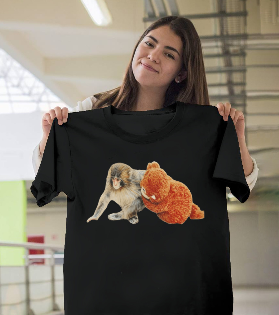 Lonely Punch Baby Monkey Duo T-Shirt