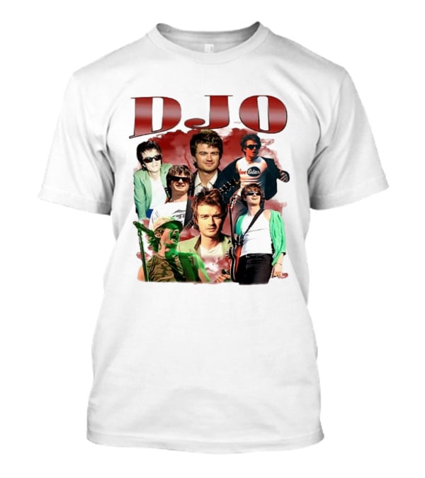 DJO Bootleg Vintage Retro Music Collage T-Shirt