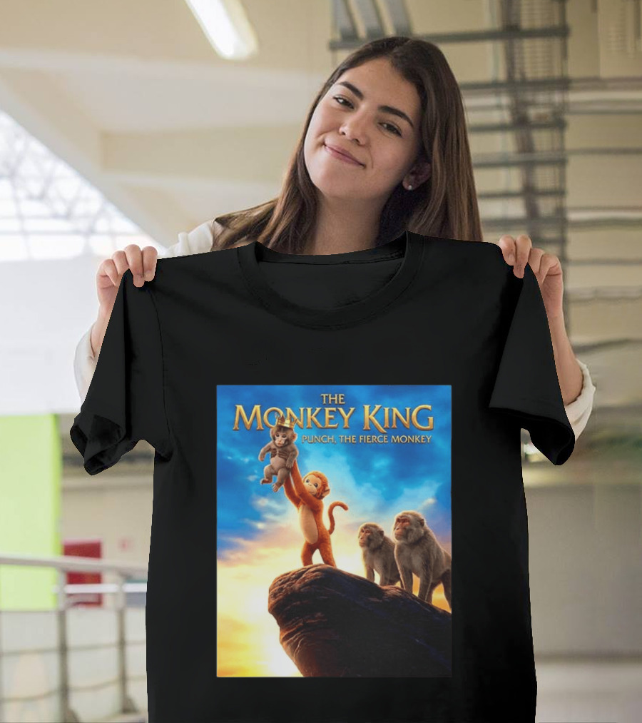 The Monkey King Punch The Fierce Monkey Epic Adventure T-Shirt