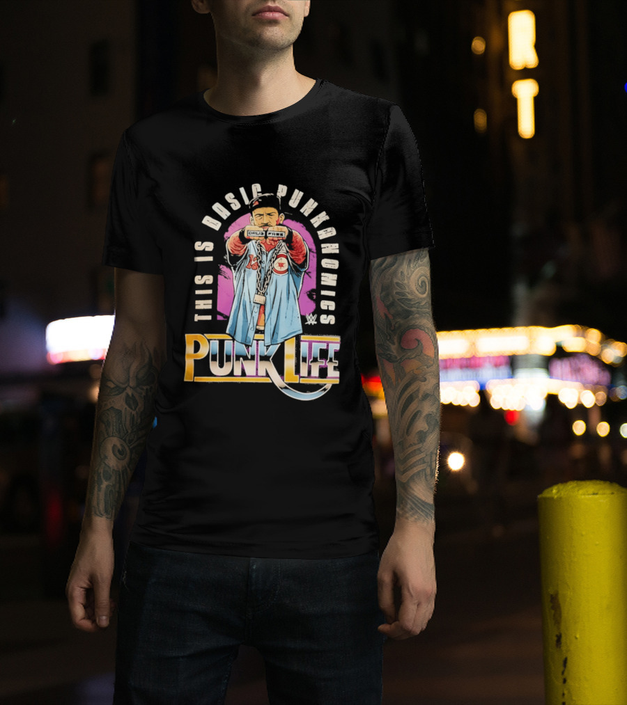 This Is Basic Punkanomics Punk Life CM Punk Wrestling T-Shirt
