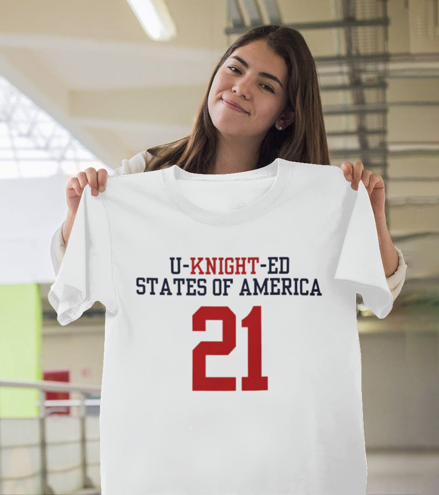 U Knight Ed States Of America 21 T-Shirt