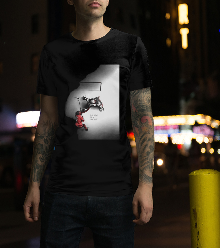 The Save Of A Lifetime Ice Hockey USA Olympics T-Shirt