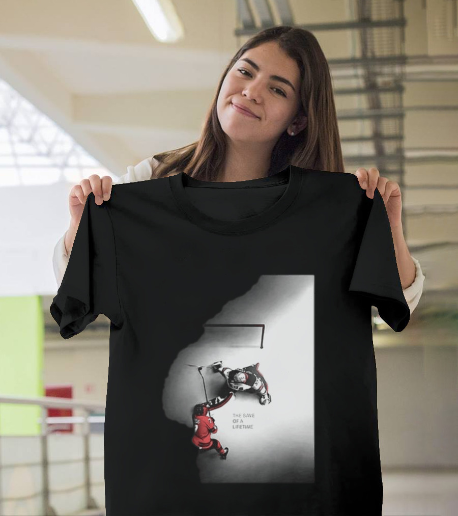 The Save Of A Lifetime Ice Hockey USA Olympics T-Shirt