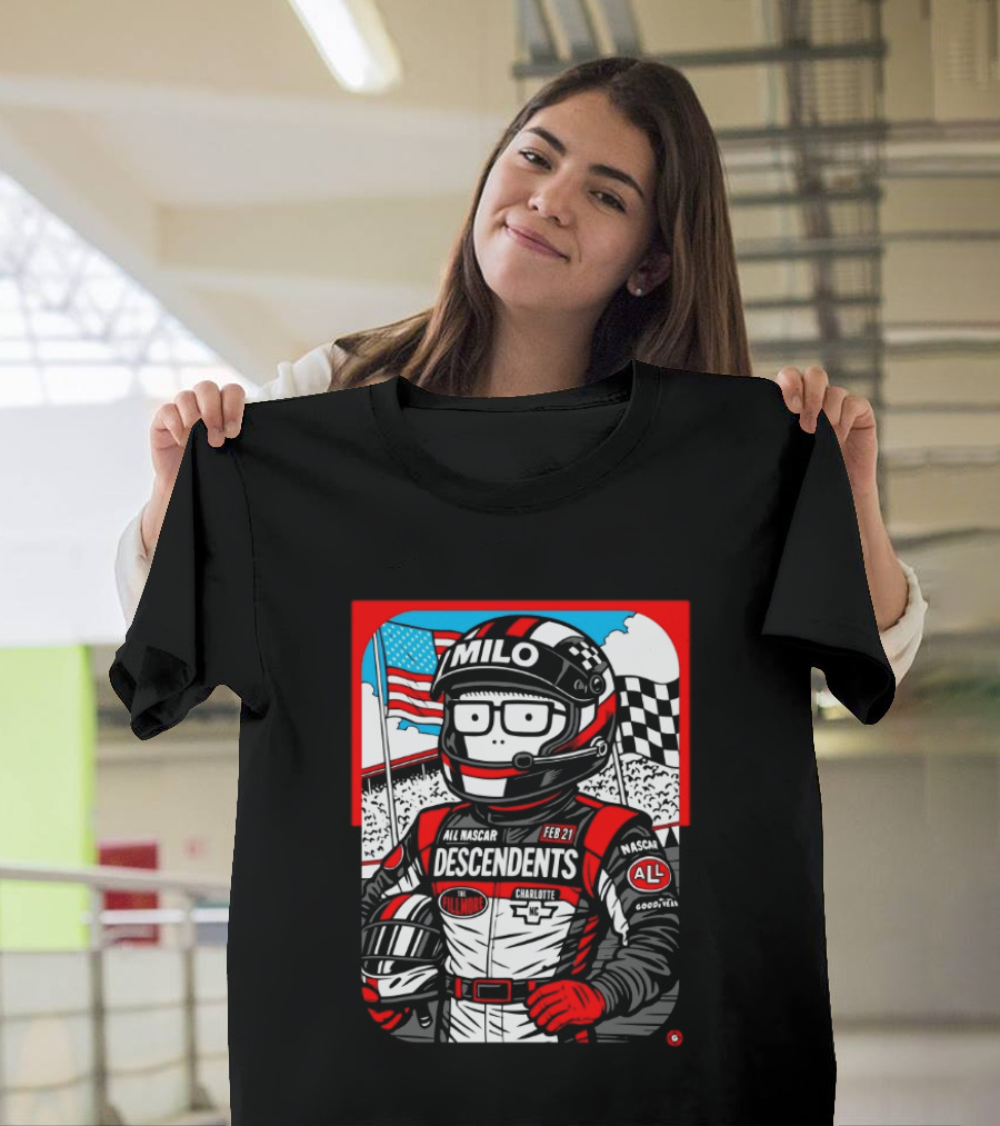 Milo Descendents Live At The Fillmore Charlotte NASCAR Feb 21 2026 Exclusive T-Shirt