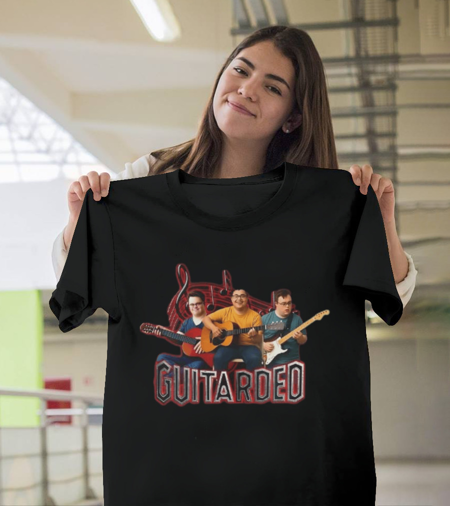 Guitarded Meme Musician Trio T-Shirt