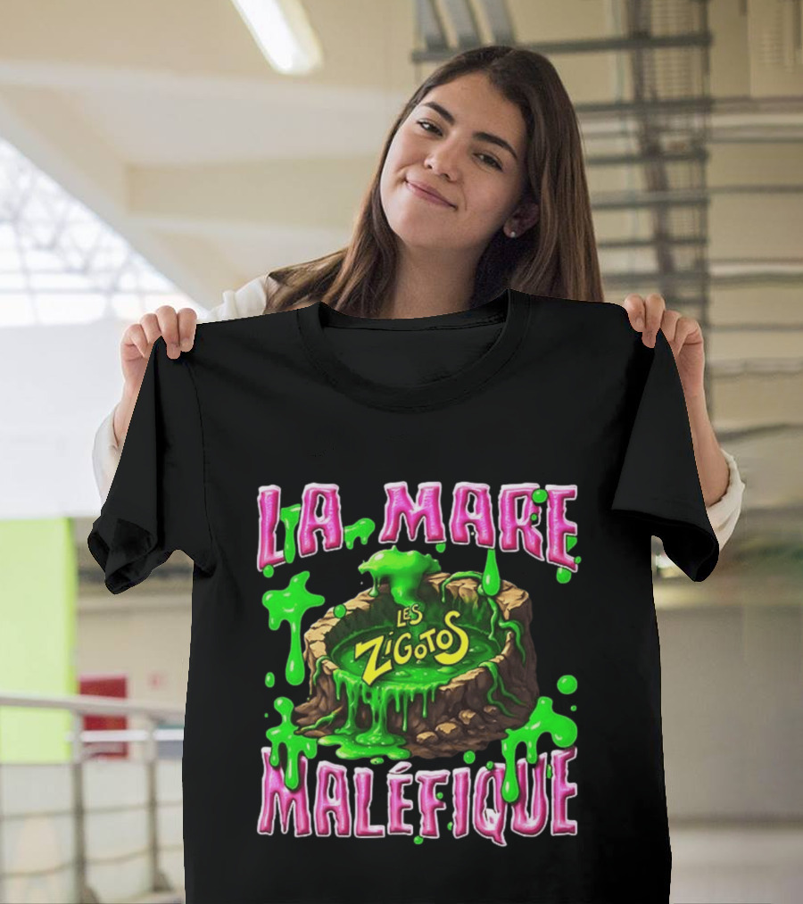 Les Zigotos La Mare Maléfique Green Goo Pit T-Shirt