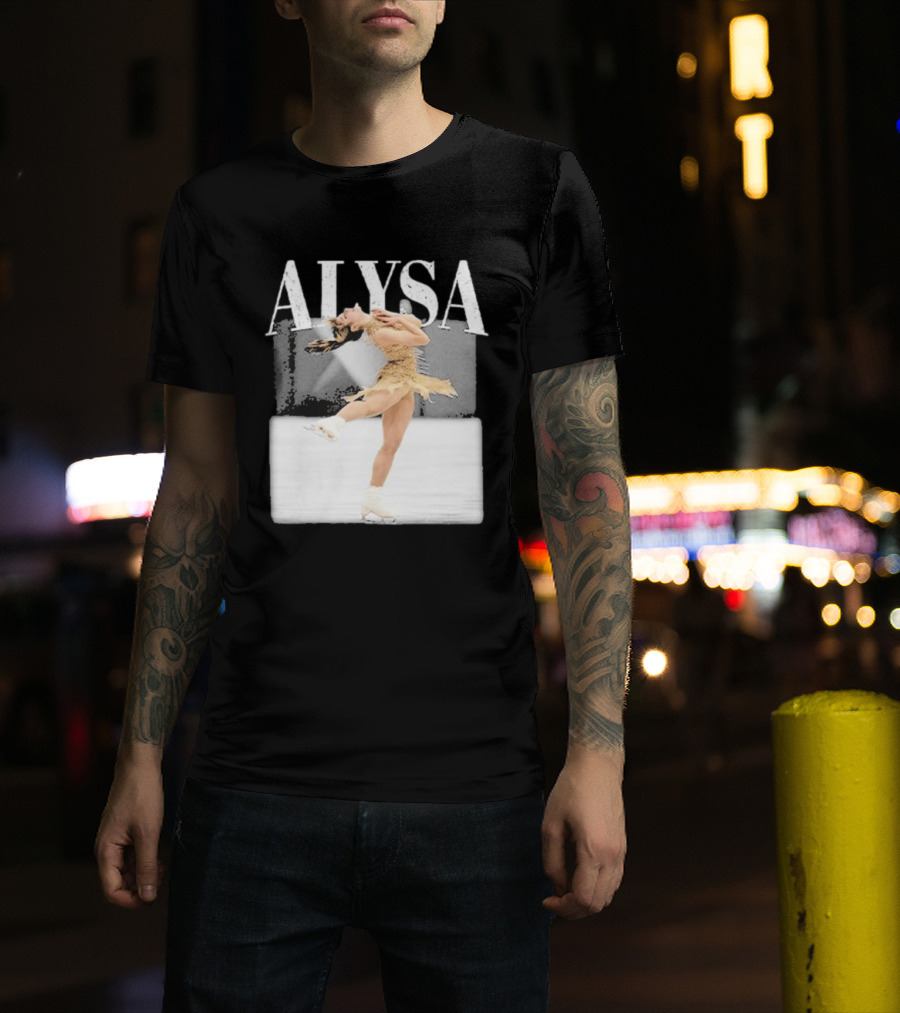 Alysa USA Skating Performance Frozen Moment T-Shirt