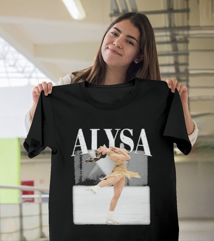 Alysa USA Skating Performance Frozen Moment T-Shirt