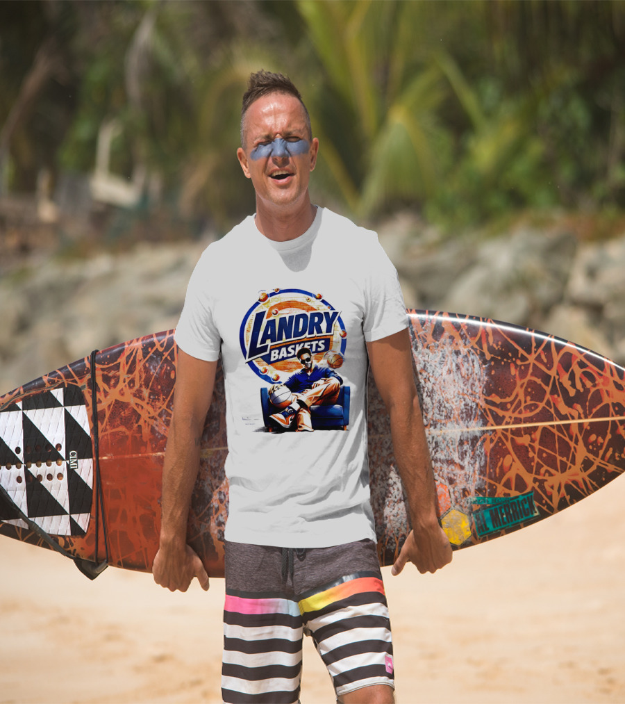 Landry Baskets Basketball Surreal Pop T-Shirt