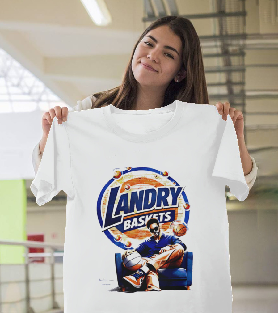 Landry Baskets Basketball Surreal Pop T-Shirt