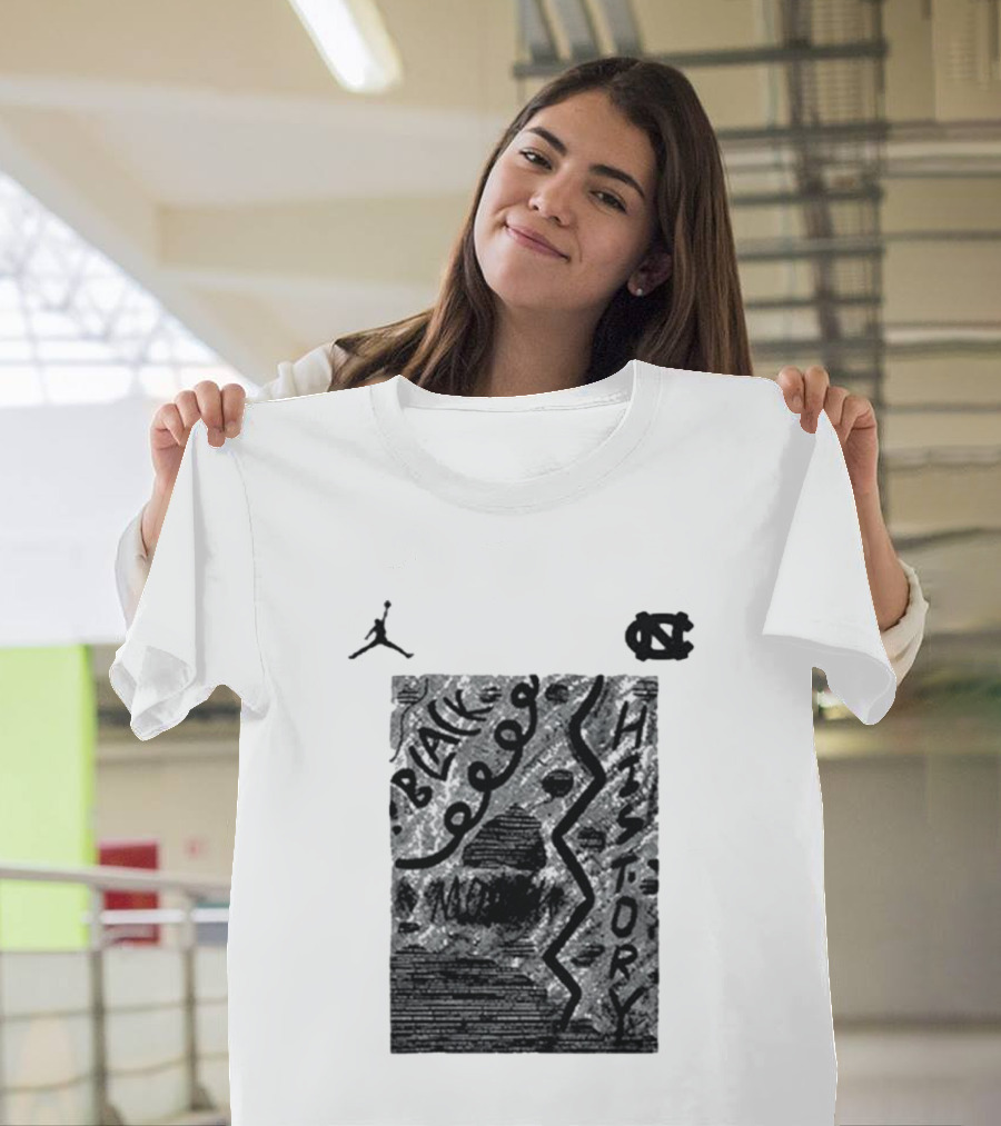 Jordan Brand North Carolina Tar Heels 2026 Black History Month T-Shirt