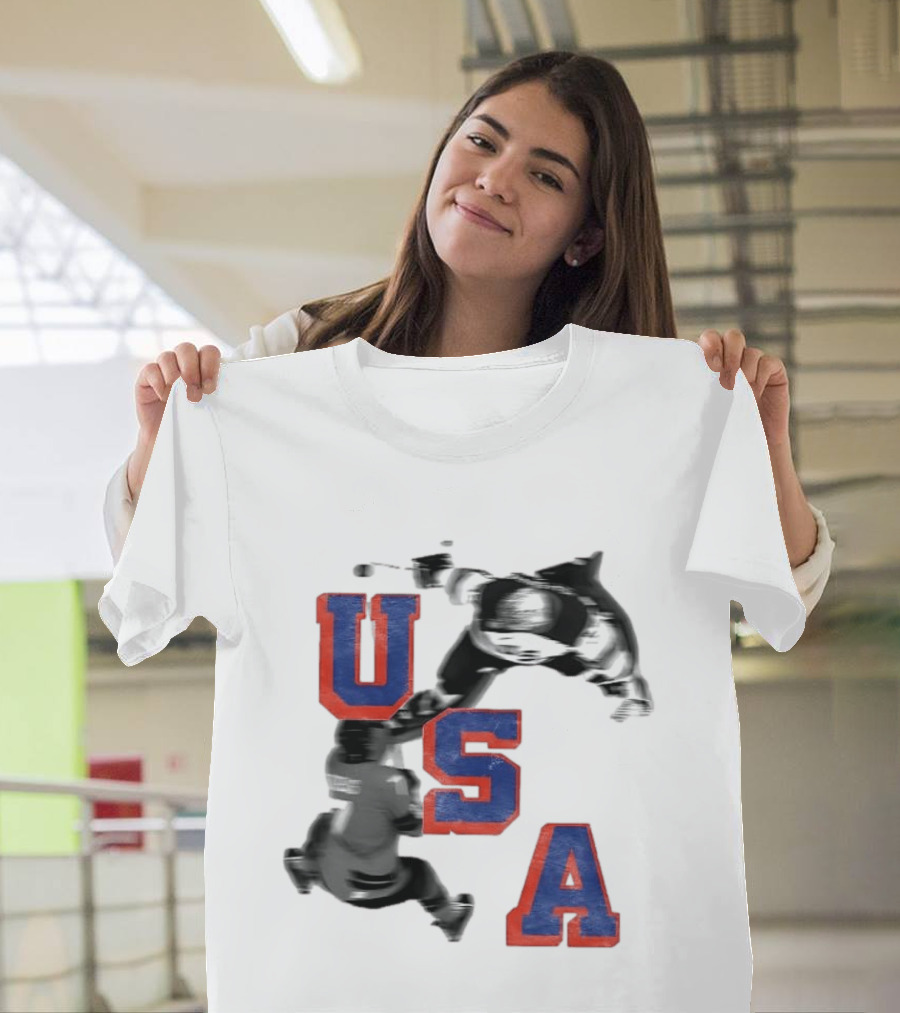 USA NHL World Champs 2026 Hockey Players T-Shirt