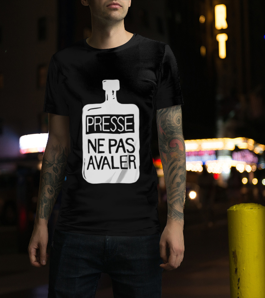Thom Yorke Presse Ne Pas Avaler T-Shirt