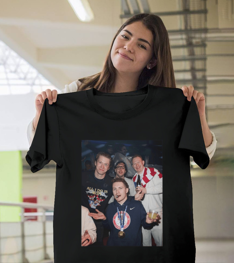 All I Do Is Win USA Men's Olympic Team Celebration T-Shirt