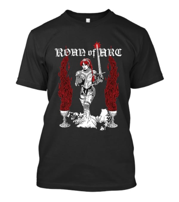 Chappell Roan Joan Of Arc Medieval Warrior With Flaming Chalices T-Shirt